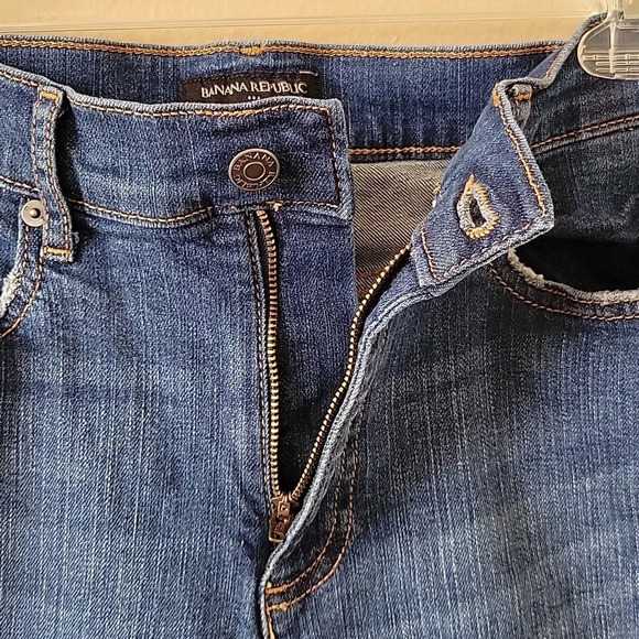 Banana Republic Womens Denim Straight Ankle Jeans - Size 30 - Picture 7 of 11